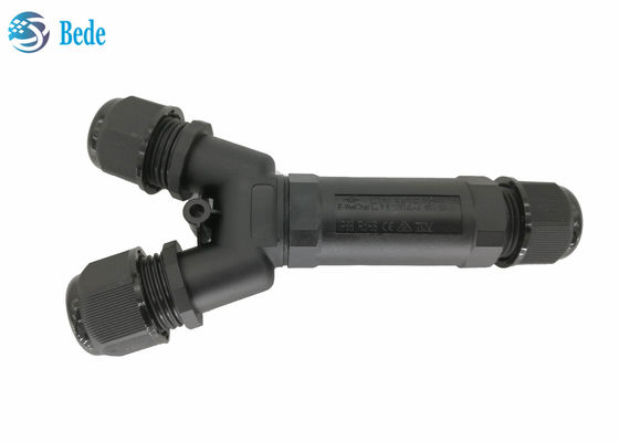 Kotak persimpangan bawah tanah tipe Y untuk kabel 2 atau 3 atau 4 pin tahan air dan kelembaban