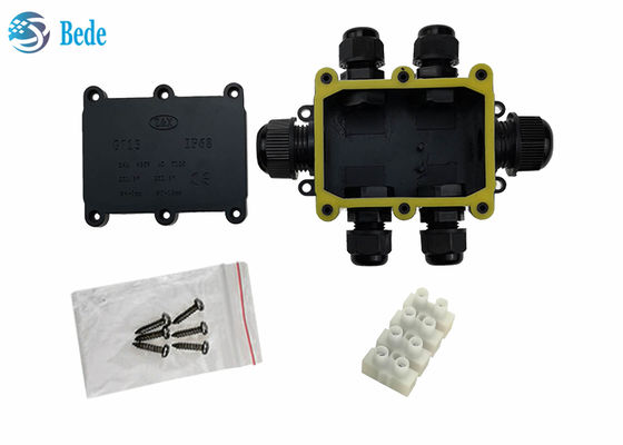 Kotak Penghubung Listrik Tahan Air 2 3 4 5 6 Saluran 450V untuk lampu jalan