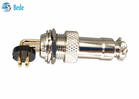 2 4 Pin Gx12 3 Pin Connector PCB Soldering 90 derajat Pin 3A 200V