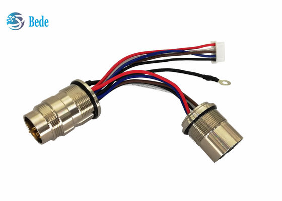 IP68 RET Kabel AISG Konektor tetap AISG C485 A5 Pria ke Konektor Wanita A6
