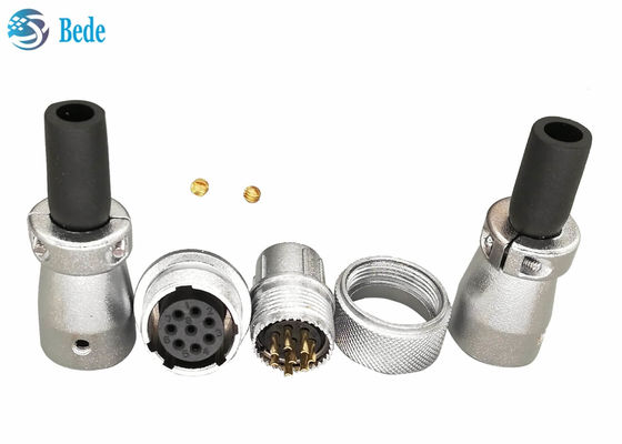 WS20 6 Pin Circular Connectors Cable To Cable Aviation Docking Connectors