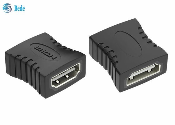HDMI Female To Female Adapter , Connecting Two HDMI A Male Cables HDMI Converter