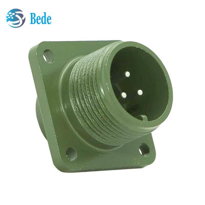 Konektor Melingkar Militer Standar MIL-C-5015 MS-3102 Box Mounting Receptacle