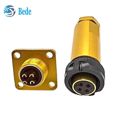 Russian Standard PC Series MIL Konektor Bulat Kabel Colokan Dengan Ekor Dan Soket