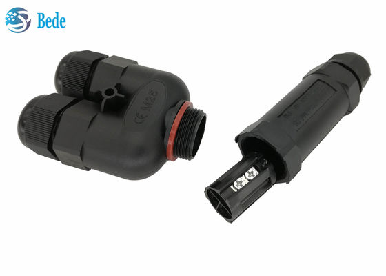 Y Tipe 3 Saluran 2 3 4 5 Pin Konektor Listrik Tahan Air Ip68 250v 16~24a