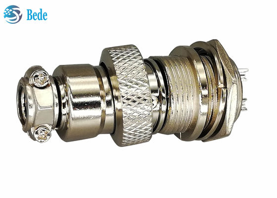 Konektor Penerbangan Gx16 Sirkular 16MM 2 Pin Konektor Panel Mount Set Pria dan Wanita