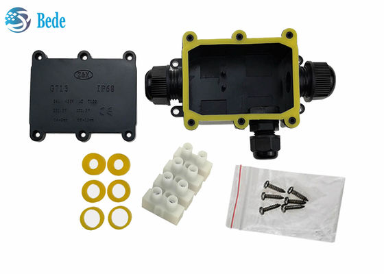 Kotak Penghubung Listrik Tahan Air 2 3 4 5 6 Saluran 450V untuk lampu jalan
