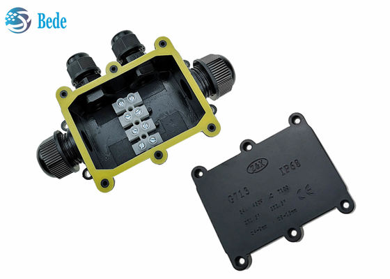 Kotak Penghubung Listrik Tahan Air 2 3 4 5 6 Saluran 450V untuk lampu jalan