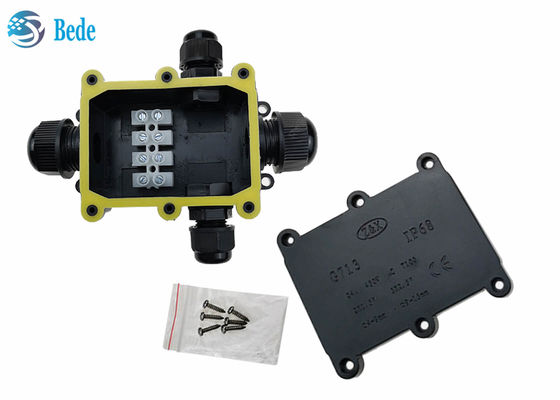 Kotak Penghubung Listrik Tahan Air 2 3 4 5 6 Saluran 450V untuk lampu jalan