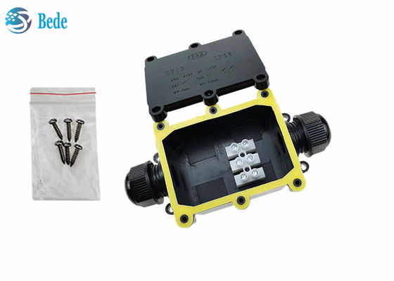 Kotak Penghubung Listrik Tahan Air 2 3 4 5 6 Saluran 450V untuk lampu jalan