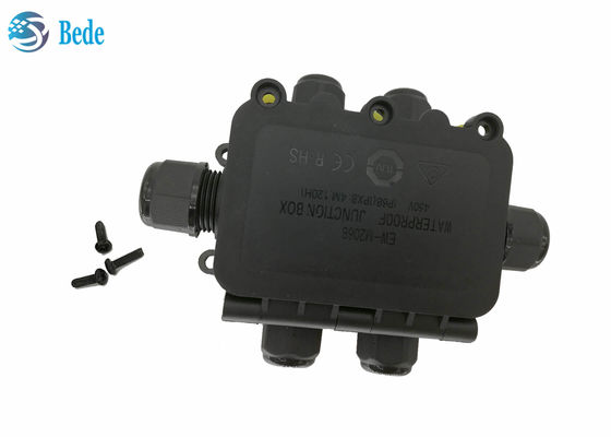 IP68 Waterproof Junction Box Weatherproof Outdoor Kabel kabel Box 6 Saluran 450V
