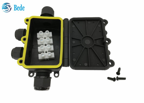 IP68 Waterproof Junction Box Weatherproof Outdoor Kabel kabel Box 6 Saluran 450V