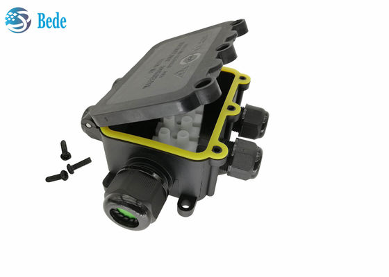 IP68 Waterproof Junction Box Weatherproof Outdoor Kabel kabel Box 6 Saluran 450V