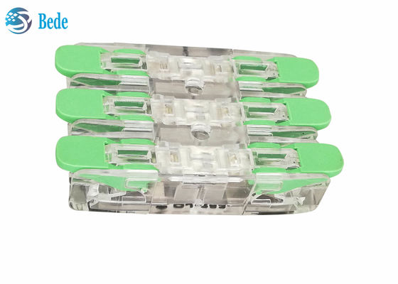 Konektor Kawat Cepat Universal Wire And Cable PA66 3 Input 3 Output 450V