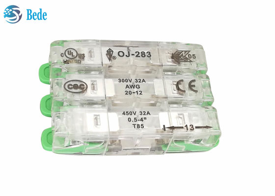 Konektor Kawat Cepat Universal Wire And Cable PA66 3 Input 3 Output 450V