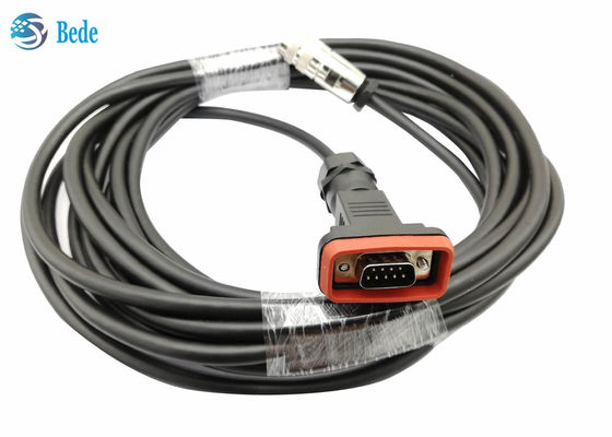 Kabel DB-9 Pria Dan AISG 8 Pin Konektor Wanita 50 Meter Atau Sesuaikan Panjang