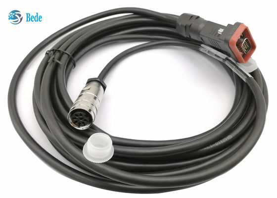 RET Control Jumper AISG Cables DB15 Male To AISG 8 Pin Female 6 Meter
