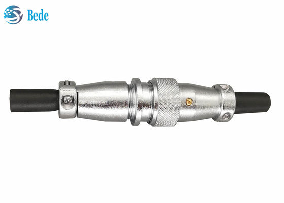 WS16 Konektor Sirkular 10 Pin Plug And Socket Docking Konektor 7 ~ 10 Pin 5A 400V