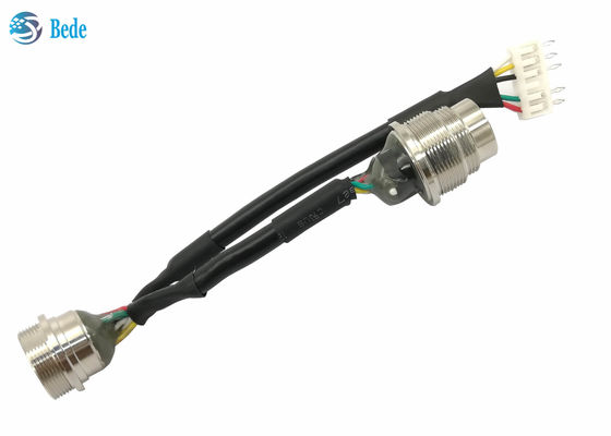 Kabel RET Pengukur Kawat 22AWG Pria Ke Wanita AC 500V Dengan Steker SCN2.54-6P