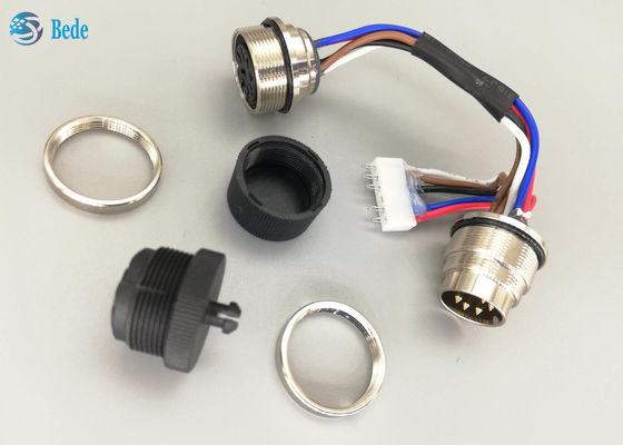 AISG Inner RET Control Cables Pria ke Wanita Dan SCN2.54-6P Plug IP67