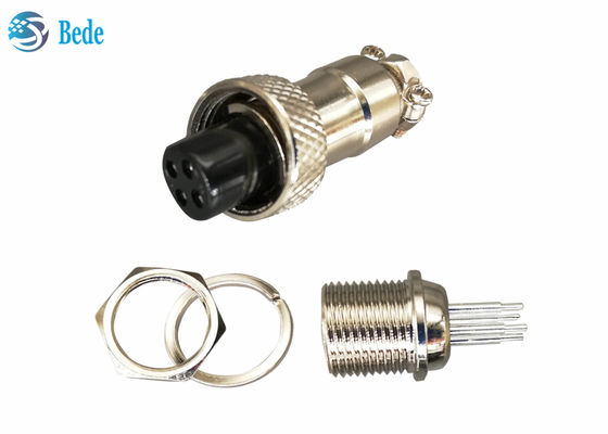 Male To Female Aviation Plug 4 Pin Kits GX16 PCB Welding Style 2 3 4 5 6 Pin