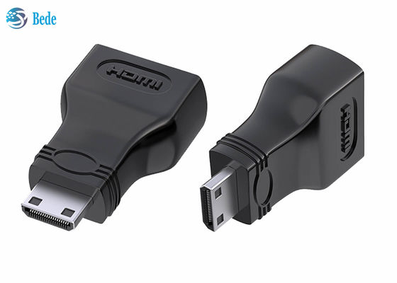 Mini HDMI Plated Gold Untuk HDMI Standar Kopler 4K Kompatibel Untuk Kamera Camcorder