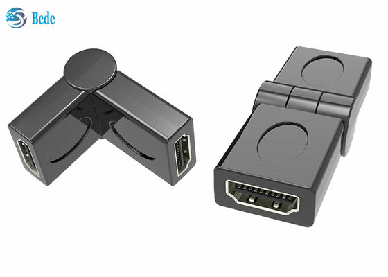 Male To Female Swivel HDMI Coupler 90 180 270 360 Degree Angle Adjustable 3D 4K