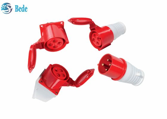 Konektor/Steker Industri 16A 4pin Tahan Air Pria Wanita 380-415V