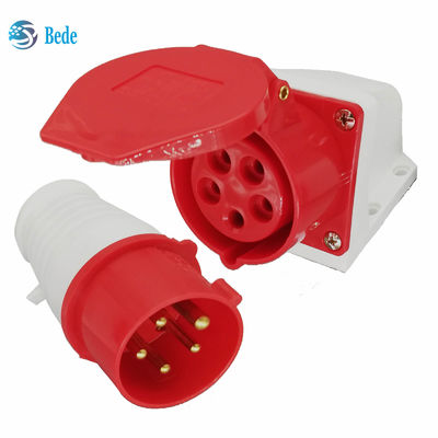 Commando Connector Plug And Socket  IEC 60309 380-415V 16Amp Wall Mounting Type