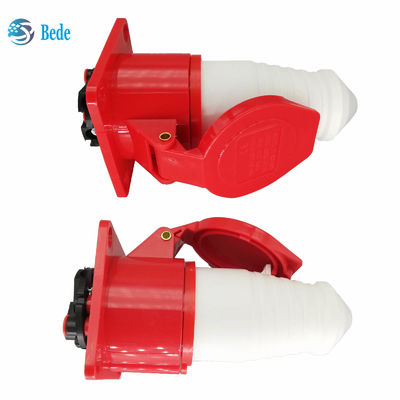 Steker dan Soket CEE Industri Jantan Betina Soket 4 Pin 3P+N 380-415V 16Amp