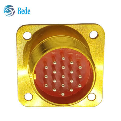 Russian Standard PC Series MIL Konektor Bulat Kabel Colokan Dengan Ekor Dan Soket