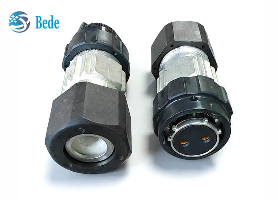 Amphe-OBTS Series Power Connector 2 Way 48V DC Plug C10-730511-Z2S / Z2P Untuk Cell Tower