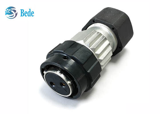 Amphe-OBTS Series Power Connector 2 Way 48V DC Plug C10-730511-Z2S / Z2P Untuk Cell Tower
