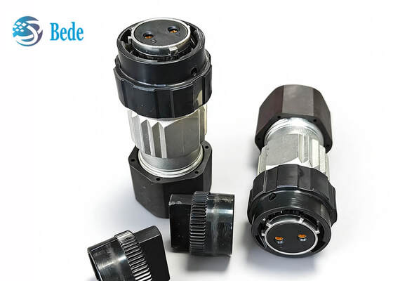 Amphe-OBTS Series Power Connector 2 Way 48V DC Plug C10-730511-Z2S / Z2P Untuk Cell Tower