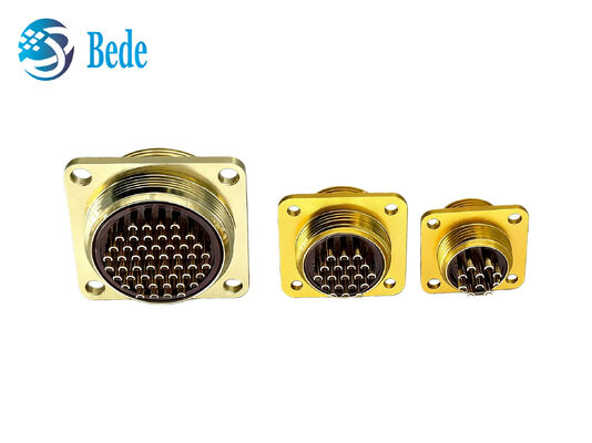 Konektor Sirkular PC Series Konektor 4-50 Pin IP68 Waterproof untuk Peralatan Industri