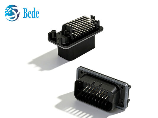 AMPSEAL 1-776087-1 Konektor Otomot Sudut Kanan 23Pin Header PCB