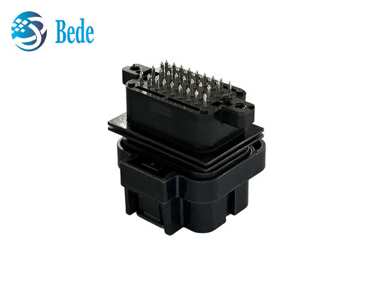 34 Pin Automotive ECU Connector Waterproof Plug And Socket Kompatibel dengan TE 4-1437290-0 Dan 2-6447232-3