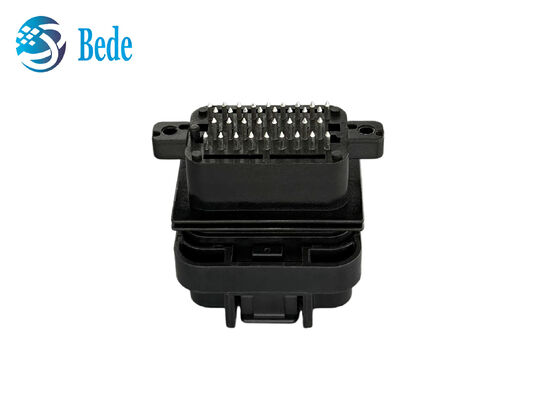 34 Pin Automotive ECU Connector Waterproof Plug And Socket Kompatibel dengan TE 4-1437290-0 Dan 2-6447232-3