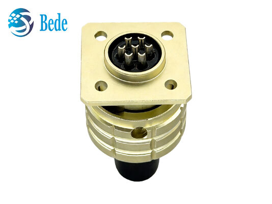 OHS Series Ultra Small Bayonet Circular Connector 4/50 Pin Micro Connector Untuk Industri